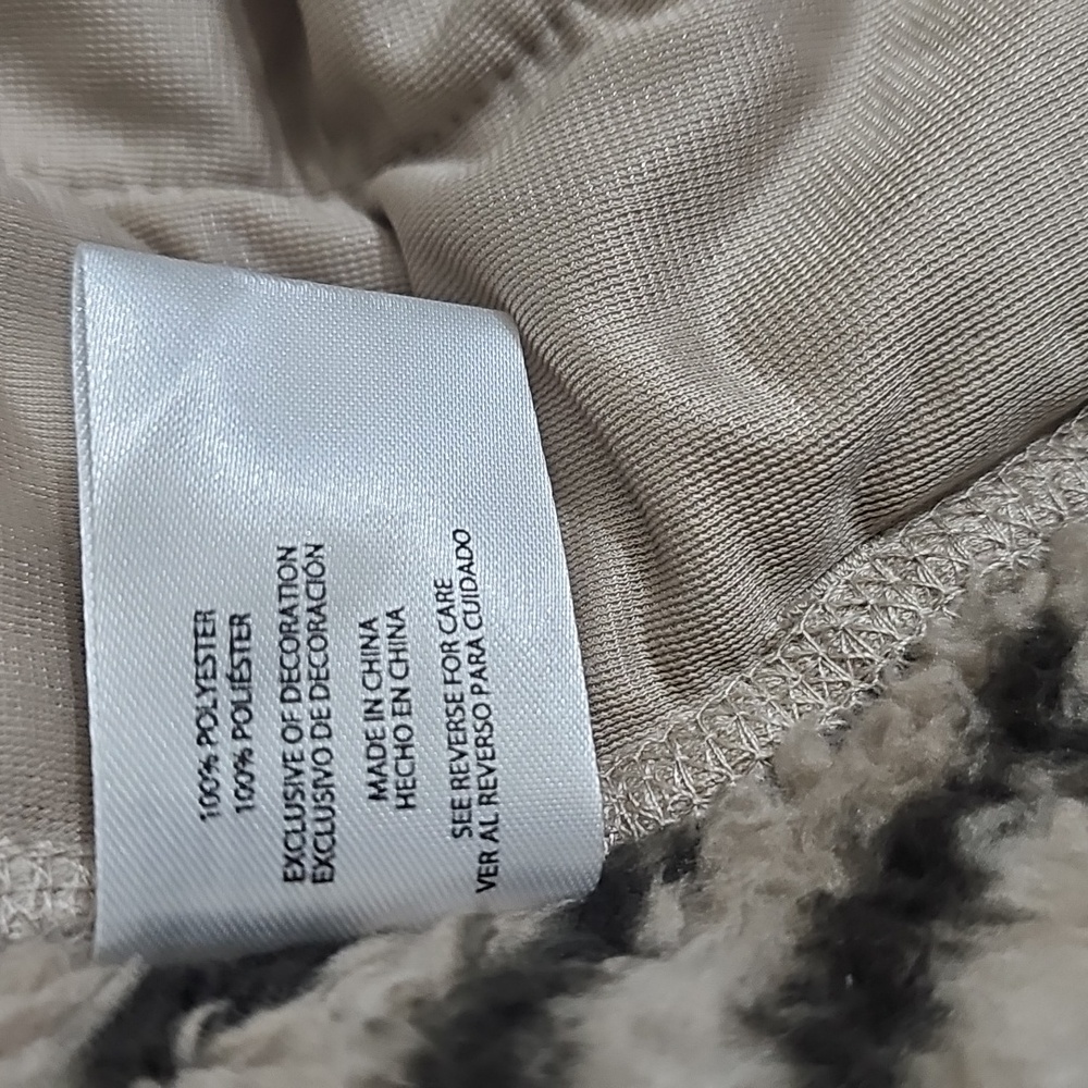 Eddie Bauer Jacket Womens Dark Gray Fleece Full Zip Outerwear Long Sleeve - Picture 8 of 8